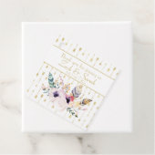 Étiquettes Cadeau Joli Boho Bouquet Mariage (En situation)