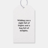 Étiquettes-cadeau Joli Citrouille Joyeux Halloween (Dos)