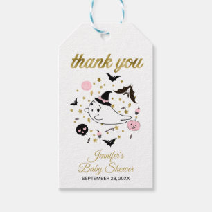 Étiquettes-cadeau Joli Fantôme Petit Boo Faveur de Baby Shower Hallo