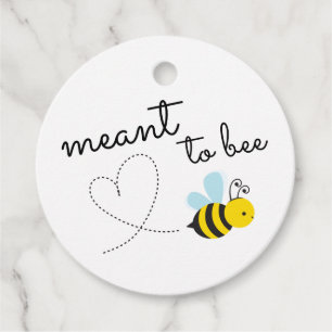 Étiquettes Cadeau Joli Jaune Signifie Abeille