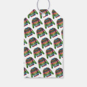 Étiquettes-cadeau Joli Noël Holly Berries laide Sweat de Noël (Dos)