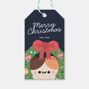 Étiquettes-cadeau Joli Noël simple et amusant