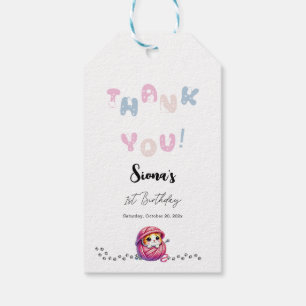 Étiquettes-cadeau Joli Petit Chat 1er Anniversaire