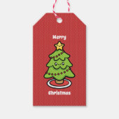 Étiquettes-cadeau Joli sapin de Noël (Devant)