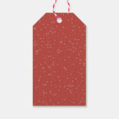 Étiquettes-cadeau Jolie aquarelle Maltese Père Noël Joyeux Noël (Dos)