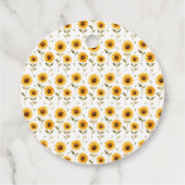 Étiquettes Cadeau Jolie Bee Bear Ba-Bee Douche au miel (Dos)