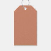 Étiquettes-cadeau JOLIE Cute Ghost Fall quitte heureux Halloween Tre (Dos)