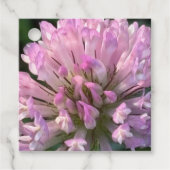 Étiquettes Cadeau Jolie fleur de trèfle (Devant)