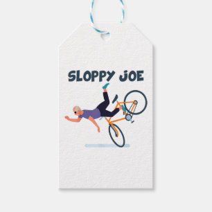 Étiquettes-cadeau Jolie Joe Funny Biden Chemise Sloppy Joe Biden Fun