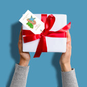 Étiquettes-cadeau Jolis biscuits de Noël faits maison avec amour