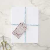 Étiquettes-cadeau Jolis Insectes Roses Merci (Avec de laficelle)