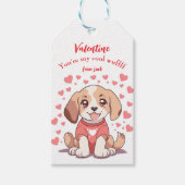 Étiquettes-cadeau Jour de la Saint Valentin (Devant)