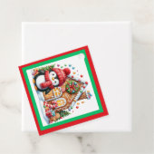 Étiquettes Cadeau Jour de messages personnalisés (En situation)