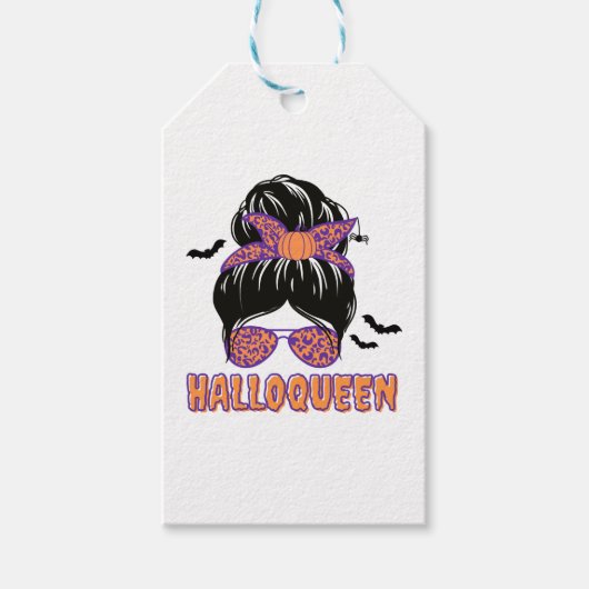 Étiquettes-cadeau jour d'halloween (Devant)