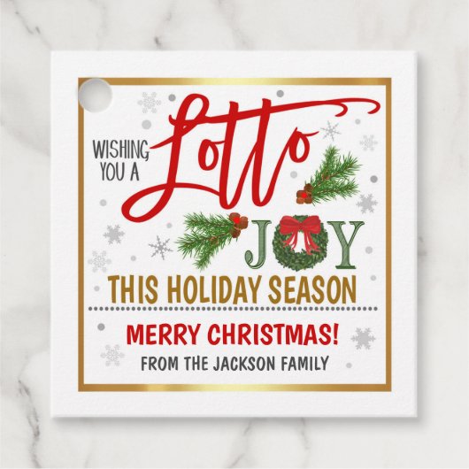 Étiquettes Cadeau Jour du poison (Devant)