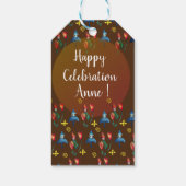 Étiquettes-cadeau Jour du printemps (Dos)