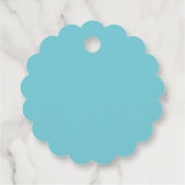 Étiquettes Cadeau Jour mignon des crânes de sucre morts (Dos)