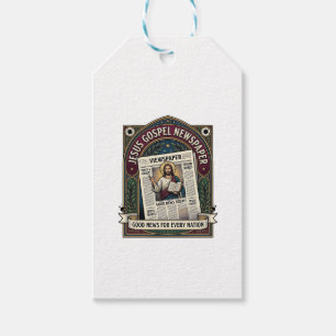 Étiquettes-cadeau Journal de l'Évangile de Jésus Journal chrétien F