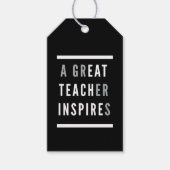 Étiquettes-cadeau Journée internationale des enseignants Manger Ense (Devant)