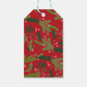 Étiquettes-cadeau Joy Peace Love Christmas Wreath (Dos)