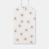 Étiquettes-cadeau Joyeuse aquarelle de Noël Holly Berry Wreath (Dos)