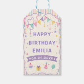 Étiquettes-cadeau Joyeuse fête d'anniversaire (Devant)