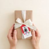 Étiquettes-cadeau Joyeuse Letting Holiday Photo