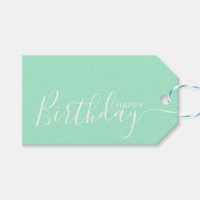 Joyeuse Monnaie d'Anniversaire Blanc moderne