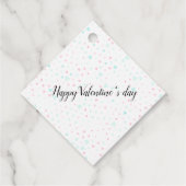 Étiquettes Cadeau Joyeuse Saint-Valentin (Dos)