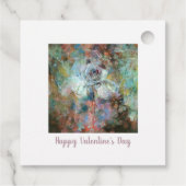 Étiquettes Cadeau Joyeuse Saint-Valentin. (Dos)