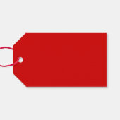 Étiquettes-cadeau Joyeuse Saint-Valentin avec des bonbons en forme d (Dos (Horizontal))