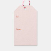 Étiquettes-cadeau Joyeuse Saint-Valentin Goldendoodle Chiens (Dos)