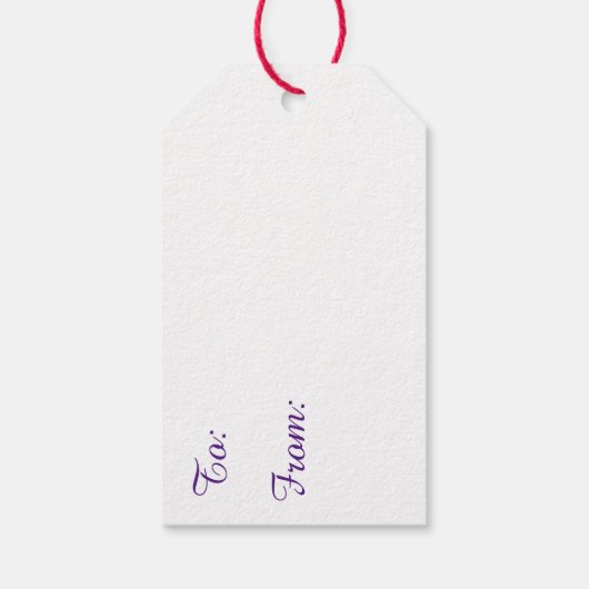 Étiquettes-cadeau Joyeuses bougies d'anniversaire (Dos)