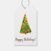 Étiquettes-cadeau Joyeuses fêtes (Devant)