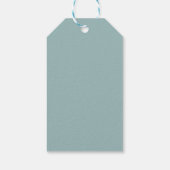 Étiquettes-cadeau Joyeuses fêtes (Dos)