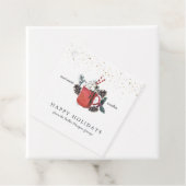 Étiquettes Cadeau Joyeuses fêtes | Noël classique au chocolat chaud (En situation)