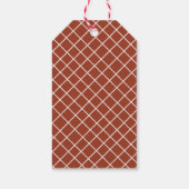 Étiquettes-cadeau Joyeuses fêtes | Noël de script moderne (Dos)