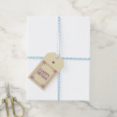 Étiquettes-cadeau Joyeux anniversaire (Avec de laficelle)