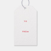 Étiquettes-cadeau Joyeux anniversaire avec fraise (Dos)