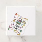 Étiquettes Cadeau Joyeux art de Pâques (En situation)