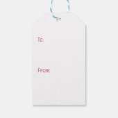 Étiquettes-cadeau Joyeux Bulldogs anglais (Dos)