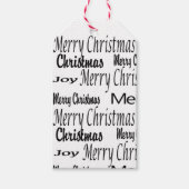 Étiquettes-cadeau Joyeux cadeau de Noël (Devant)