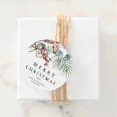 Étiquettes Cadeau Joyeux cadeau de Noël (En situation)