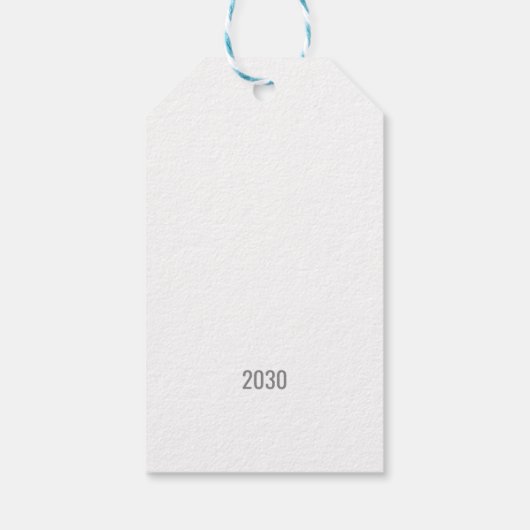 Étiquettes-cadeau Joyeux cadeau de Noël (Dos)