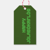 Étiquettes-cadeau Joyeux cadeau Jolabokaflod (Devant)