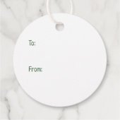 Étiquettes Cadeau Joyeux chien Beagle Jour de la Saint Patrick (Dos)