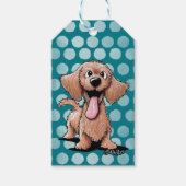 Étiquettes-cadeau Joyeux chien KiniArt Signets (Devant)