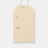 Étiquettes-cadeau Joyeux Chiens de Pâques (Dos)