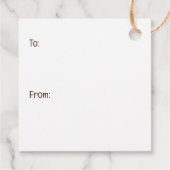 Étiquettes Cadeau Joyeux Chiens Goldendoodle de Pâques (Dos)