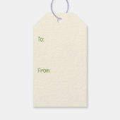 Étiquettes-cadeau Joyeux Chiens Goldendoodle de Pâques (Dos)